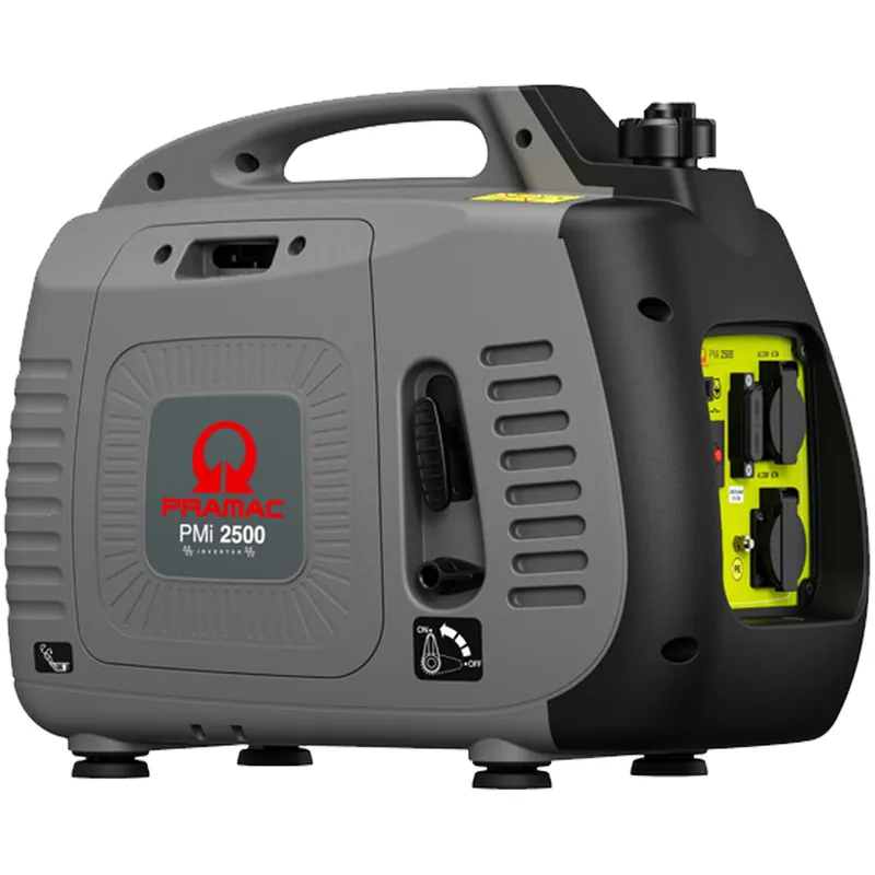 Spedito Oggi Generatore di Corrente 2300 Watt Monofase PRAMAC Portatile a Benzina con Tecnologia Inverter Avviamento Manuale e Motore 4 Tempi Stage V Compatto e Leggero modello PMi 2500