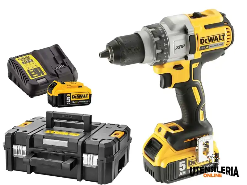 Soddisfatti O Rimborsati Trapano Avvitatore DeWalt XRP 3 Velocità 18V con batterie 5.0Ah in valigetta
