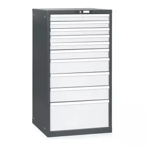 Ultime Pezzi Cassettiera Stark Tecnotelai a 10 cassetti ad estrazione totale 717x725x1325mm