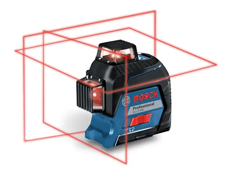 A Buon Prezzo Livella laser a 3 linee raggio rosso GLL 3-80 Bosch Professional