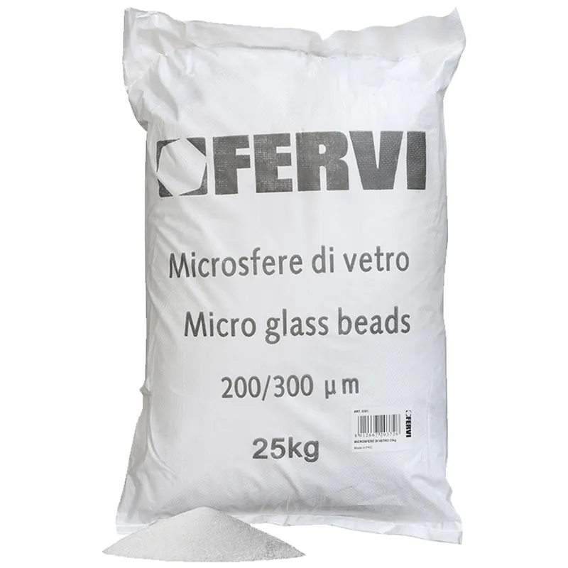 Microsfere di Vetro per Sabbiatrice FERVI Sabbiatura Grana da 50 70 in Sacco da 25Kg 0581 Più Venduto