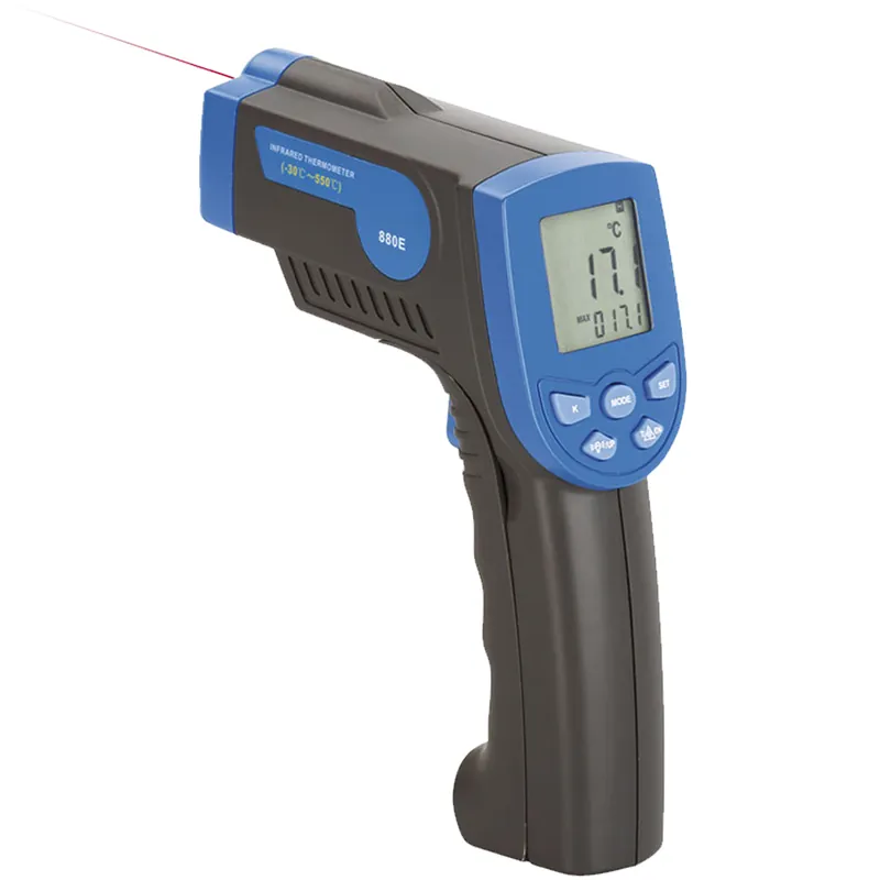 Promo Stagionale Termometro Digitale Infrarossi Temperatura Senza Contatto FERVI Puntatore Laser Officina Meccanica Automotive T068