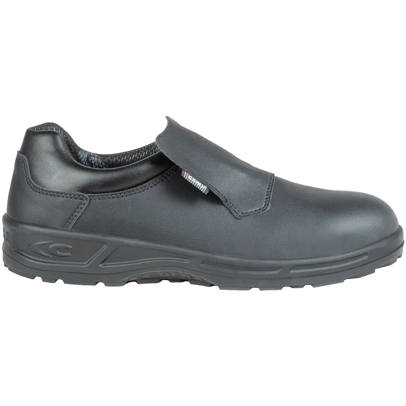 Ultimissimo Modello Scarpe Antinfortunistiche da Lavoro COFRA Basse Uso Alimentare Nere in Microtech Traspirante Suola Antiscivolo Leggera Puntale Acciaio modello NERONE BLACK S1 FO SR
