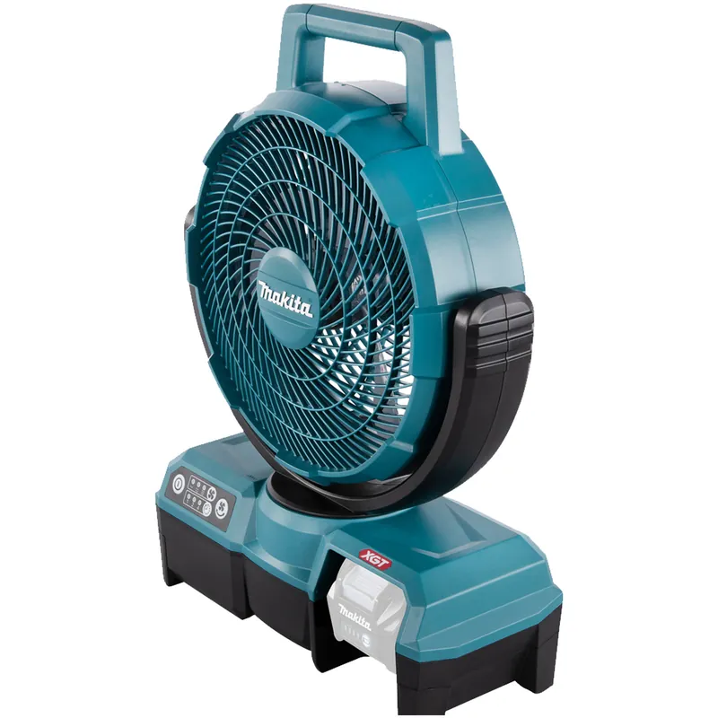 Nuovo Arrivo Ventilatore a Batteria 40V XGT MAKITA Diametro 235mm Funzione Swing e Timer 3 Velocità Regolabili Alimentatore 220V modello CF001GZ