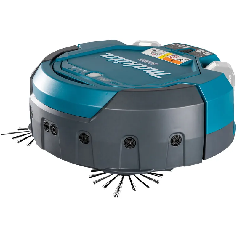 Esclusivo Robot Aspiratore Industriale a Batteria 18V MAKITA Serbatoio 2.5L Filtro HEPA Programmabile Sensori Ostacolo Ambienti max 500mq modello DRC200Z