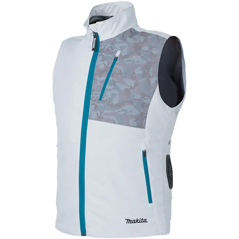 Gilet Ventilato a Batteria LXT®/CXT® 18V/14,4V/12Vmax MAKITA 4 Impostazioni Flusso Aria Leggero Traspirante Taglie dalla S alla 3XL modello DFV210A Offerta Del Giorno
