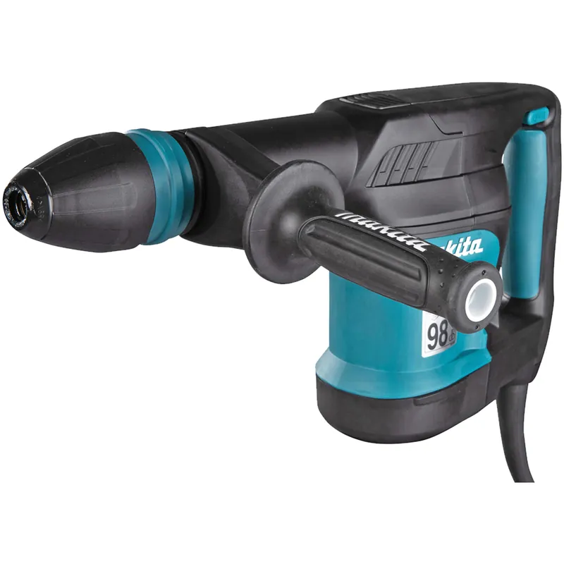 Martello Demolitore SDS-MAX con Potenza 1100W MAKITA Impatto 7.6J Velocità Regolabile e Soft No Load per Riduzione Vibrazioni modello HM0870C Professionale