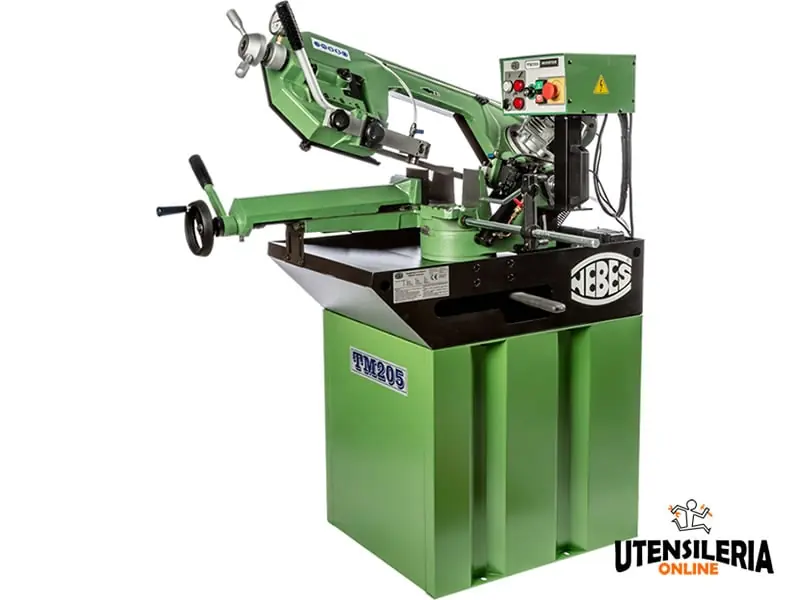 Miglior Prezzo Segatrice a nastro inverter NEBES in ghisa con lama 2080mm TM205 INV