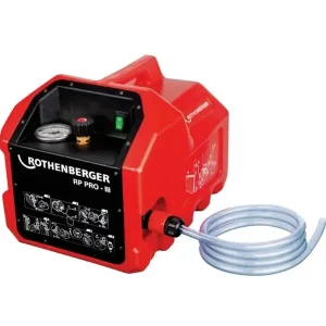 Ultime Pezzi Rothenberger pompa provaimpianti elettrica RP PRO III, 0-40 bar