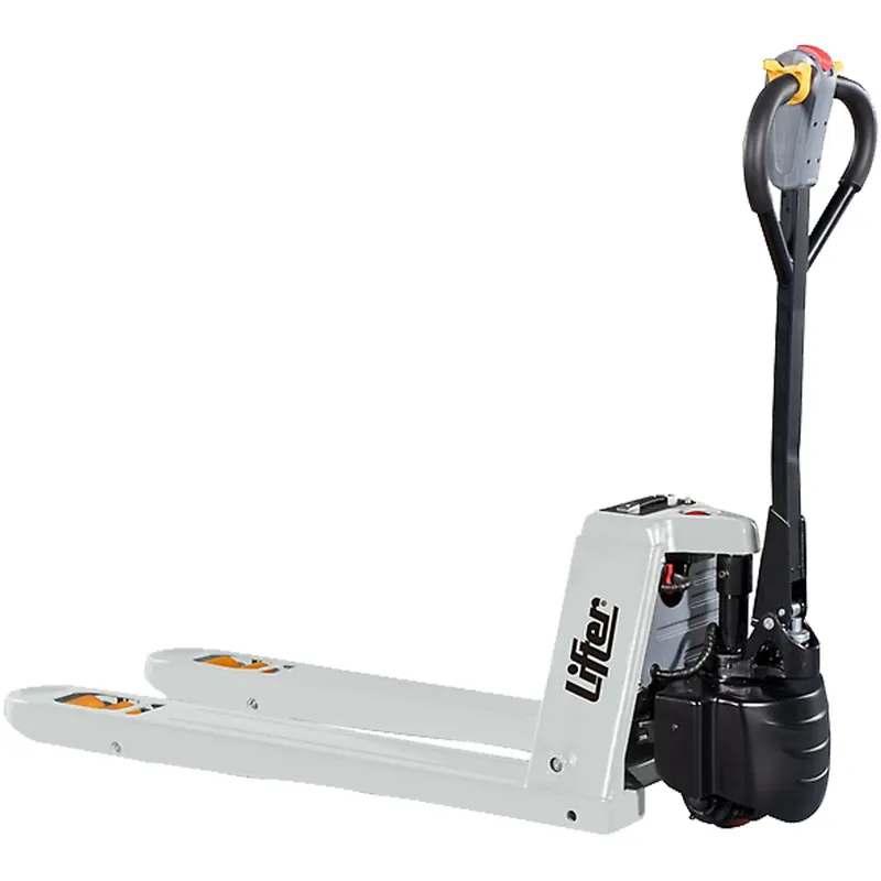 Transpallet Elettrico a Batteria PRAMAC Portata 2000 Kg con Forche 1150×550, Alimentato a Litio articolo EY20L S4 LITIO Spedito Oggi