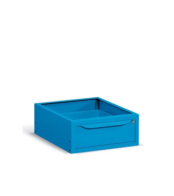 Prezzo Conveniente Cassettiera per banco da lavoro Fami 500x607x210mm 1 cassetto portata 25 Kg