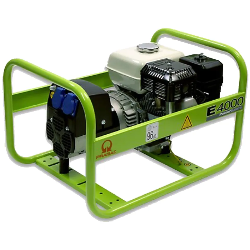 Generatore di Corrente 3,1kW Benzina PRAMAC Monofase Portatile E4000 230V Occasione