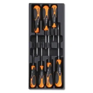 Assortimento 7 giraviti lama piatta e Phillips Beta T228 INOX in termoformato rigido ABS Ultima Occasione