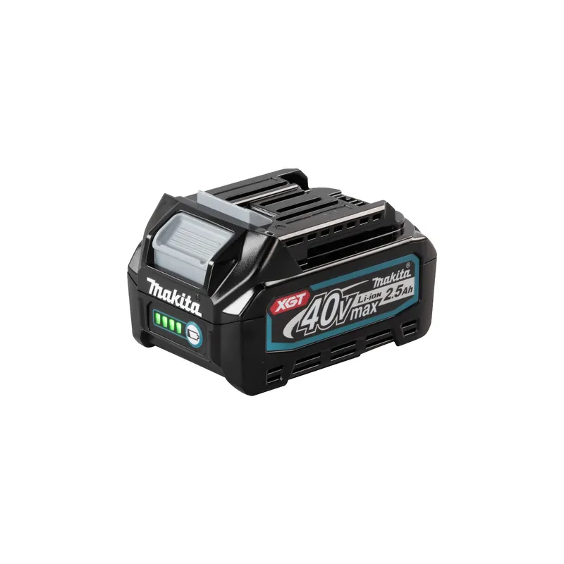 Batteria Litio XGT 40V 2.5Ah MAKITA Originale con Indicatore Carica LED modello BL4025 codice 191B36-3 Spedizione Espresso