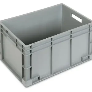 Ultime Pezzi Cassetta in plastica Fami Euro Box 600x400x320mm con maniglie aperte e fondo rinforzato