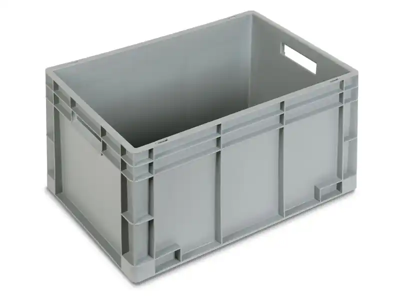 Ultime Pezzi Cassetta in plastica Fami Euro Box 600x400x320mm con maniglie aperte e fondo rinforzato