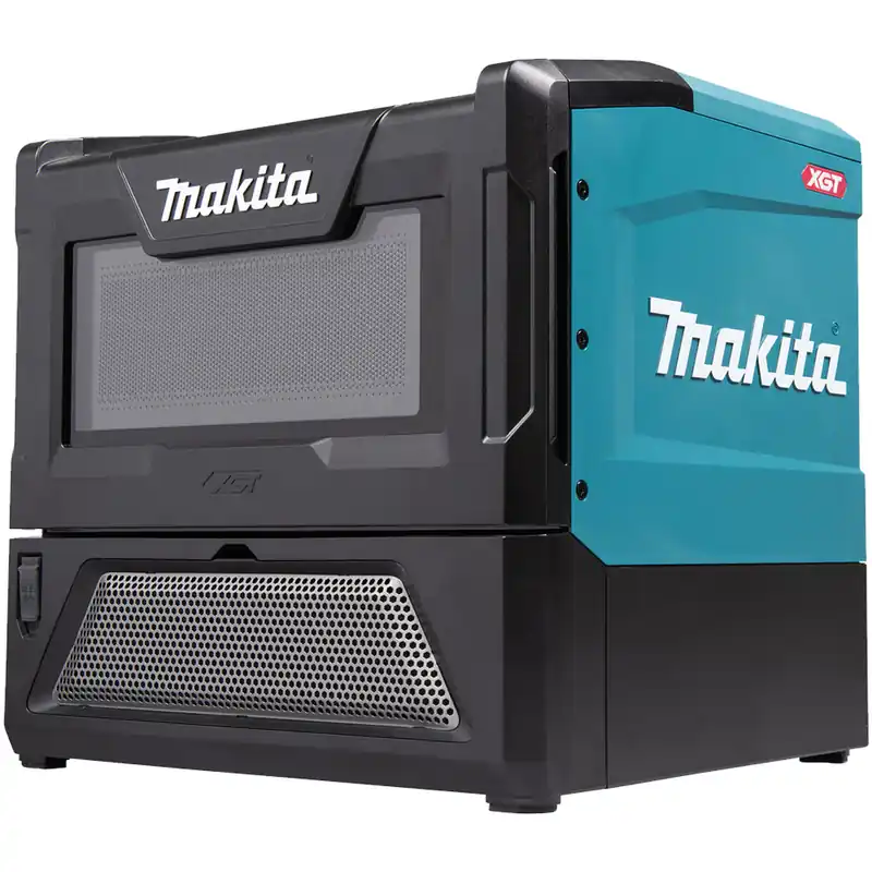 Affare Forno a Microonde Portatile a Batteria 40V MAKITA Potenza 300W e 500W Timer Schermo LCD e USB Ricarica Smartphone MW001GZ