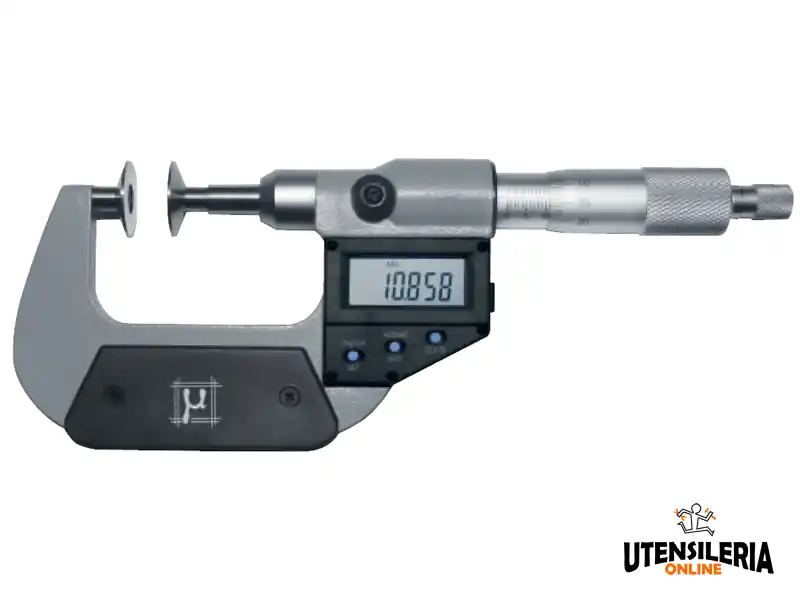 Prezzo Scontato Micrometro Rupac con contatti a disco Digitronic 50-75mm risoluzione 0,001mm
