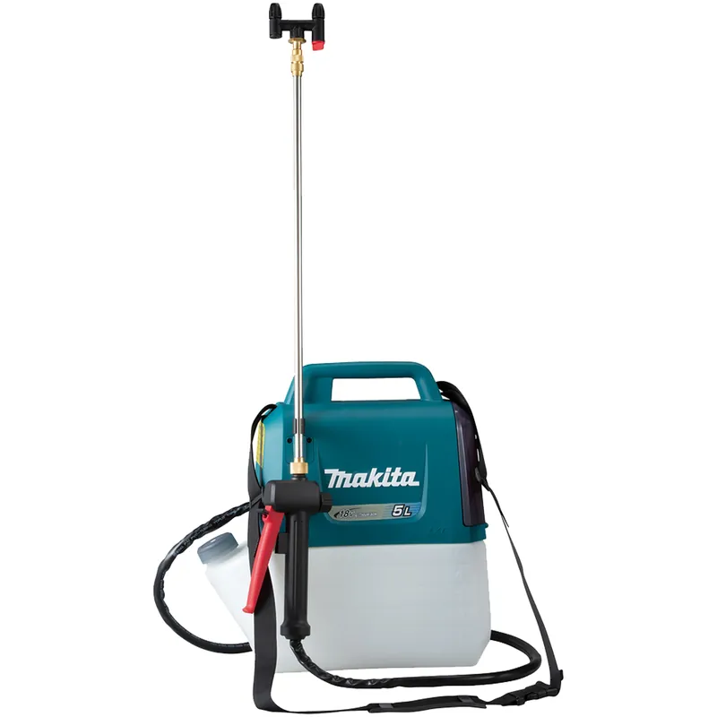 Pompa Irroratrice a Batteria 18V da Giardino MAKITA Capienza 5 Litri Pressione 3 Bar Ugello ad “H” modello DUS054Z Solo Oggi