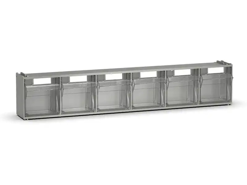 Occasione Cassettiera porta minuteria Fami Visual Box 600x96x112mm con 6 cassetti