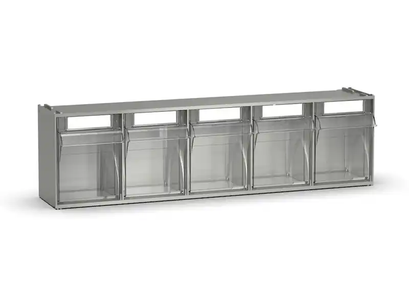 Cassettiera porta minuteria Fami Visual Box 600x140x168mm con 5 cassetti Affare