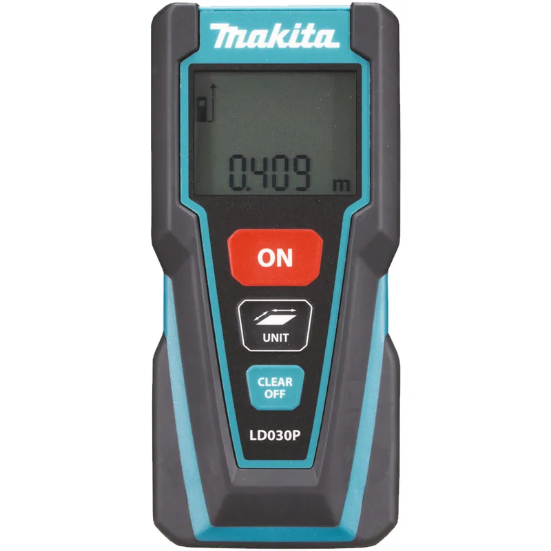 Nuova Collezione Misuratore di Distanza Laser Portatile a Batterie MAKITA Distanziometro 30 Metri Tascabile Calcolo Area modello LD030P