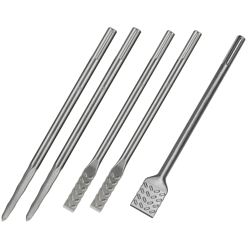 Set Assortimento 5 Scalpelli SDS MAX MAKITA Punte Autoaffilanti per Martello Demolitore E-20236 Promozione Esclusiva