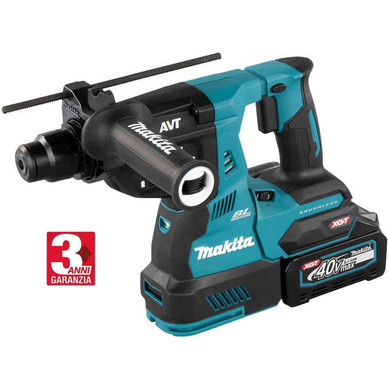 Tassellatore Demolitore a Batteria 40Vmax MAKITA Punte SDS-Plus Potenza 620 Watt Impatto 2,9 Joule Kit HR003GM201 Compra Online