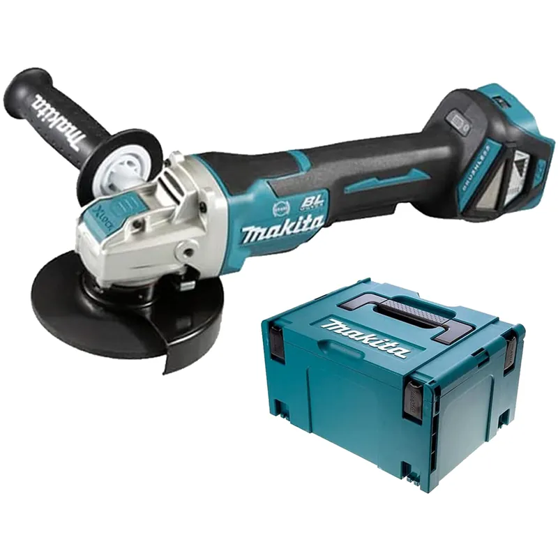 Offerta Lampo Smerigliatrice Angolare a Batteria 18V MAKITA Disco 115-125mm XLOCK con Valigetta DGA519ZJ