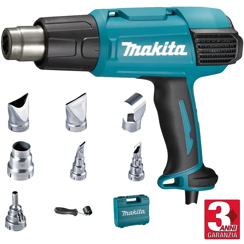 Pistola Termica TermoSoffiatore MAKITA Sverniciatore Aria Calda Regolabile 2000W HG6531CK Compra Adesso