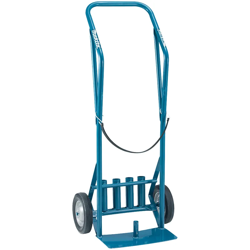 Spedizione Espresso Carrello con Ruote MAKITA per Trasporto Martelli Demolitori con Alloggio Scalpello modello D-54972
