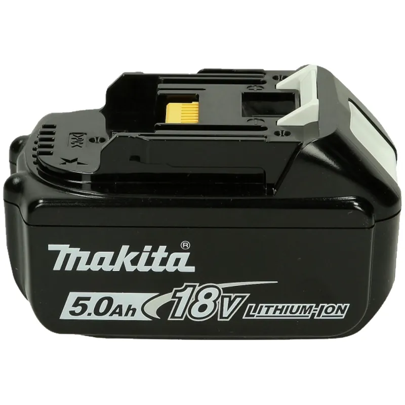 Super Prezzo Batteria LXT® 18Vmax MAKITA Capacità 5,0 Ah Indicatore di Carica LED Ricarica 45 Minuti modello BL1850B codice 197280-8