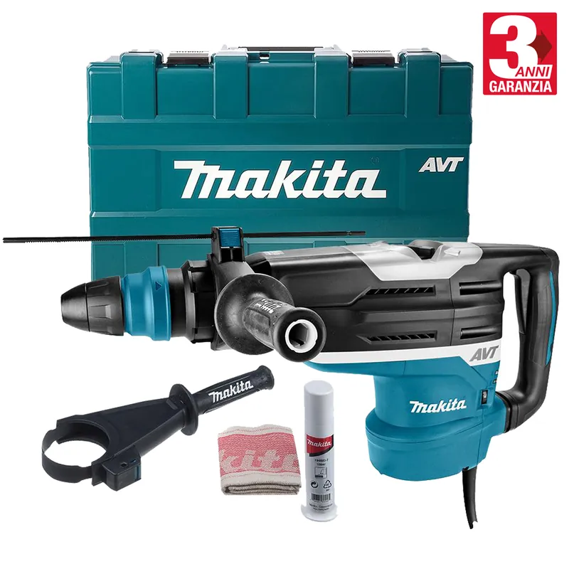 Super Prezzo Martello Rotativo Demolitore 1510W SDS-Max MAKITA 2 Funzioni 19,1 Joule HR5212C