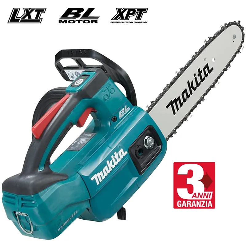 Elettrosega per Potatura a Batteria 18V MAKITA Barra Carving 25cm Brushless DUC254CZ A Buon Prezzo