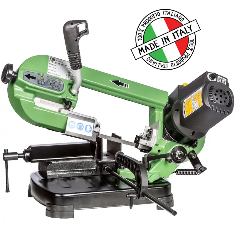 Esclusivo Segatrice a Nastro per Ferro e Metalli Tecnologia Inverter NEBES Troncatrice Portatile Sega TM125