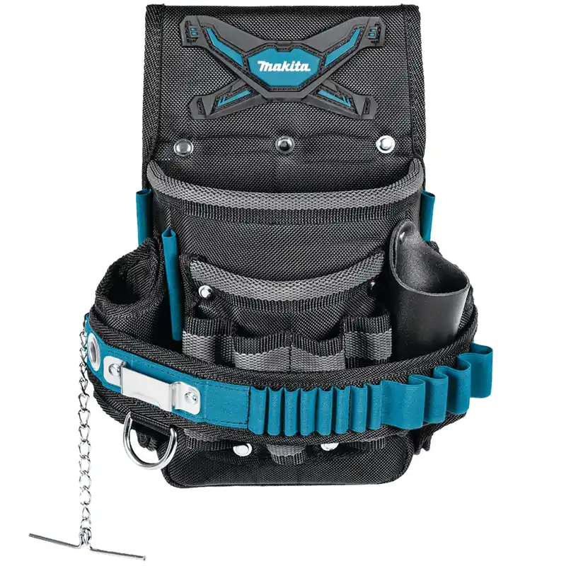 Consegna Rapida Borsa Marsupio Porta Utensili Attrezzi da Lavoro MAKITA per Elettricisti con Varie Tasche modello E-15241