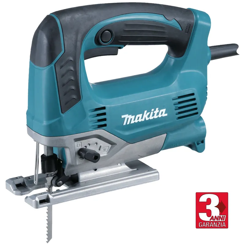 Saldi Seghetto Alternativo 650W Legno MAKITA Corsa Lama 23 mm Tagli 45° Dx-Sx Orbita Regolabile JV0600J