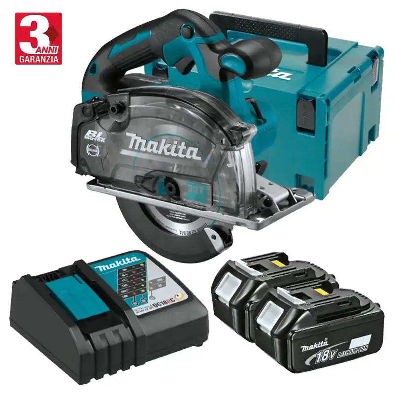 Sega Circolare a Batteria 18V MAKITA Disco 150mm per Metallo Legno DCS553RTJ Compra Adesso