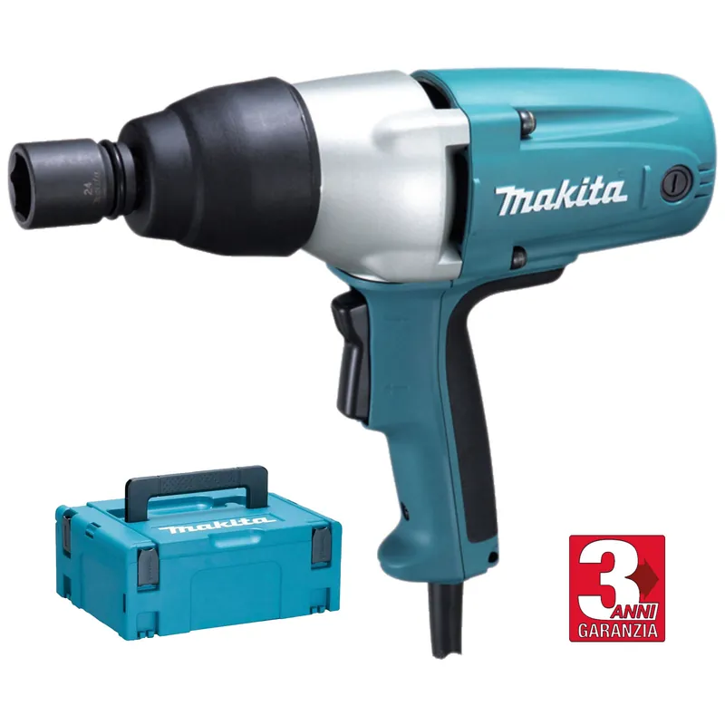 Non Perdere Avvitatore ad Impulsi 1/2″ Elettrico 400W MAKITA 350Nm Massa Battente TW0350J