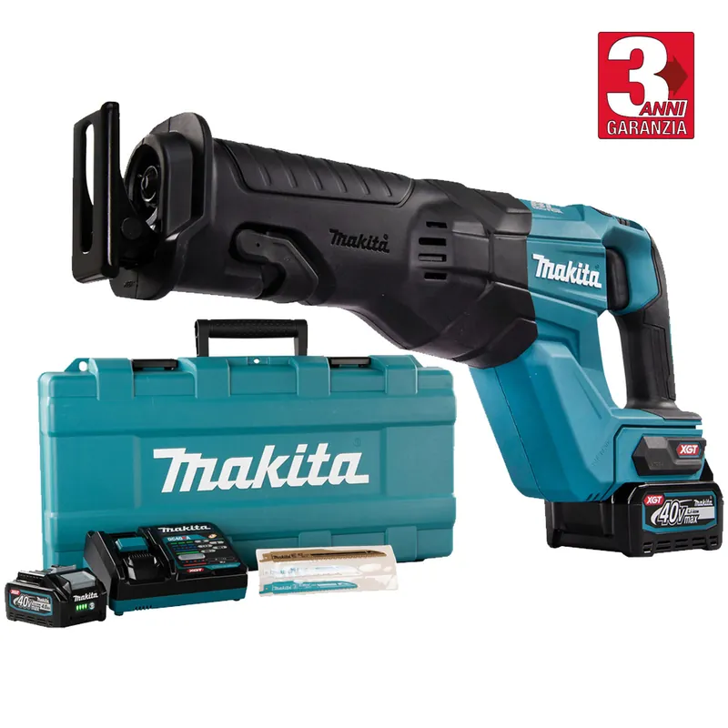 Seghetto Diritto Gattuccio a Batteria 40V MAKITA Corsa Lama 32mm Sega Dritta Kit Valigetta JR001GM201 Promozione
