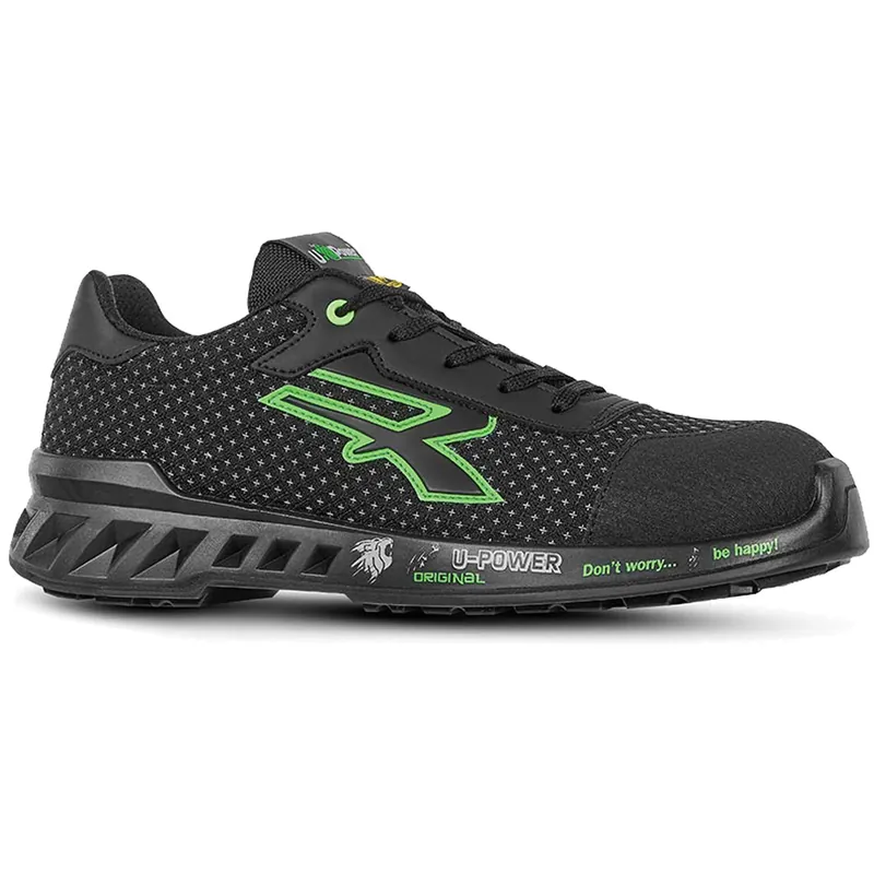 Must-Have Scarpe Antinfortunistiche Basse da Lavoro U-POWER Leggere Traspiranti Antistatiche Puntale Airtoe® e Tomaia PUTEK® per Uomo e Donna modello STEVE s ESD S3S CI FO SR