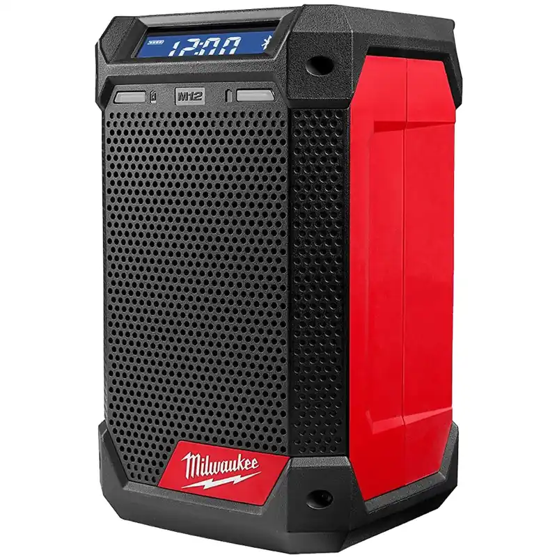 Radio da Cantiere a Batteria 12V MILWAUKEE Protezione IP54 Frequenze DAB+ AM/FM Connettività Bluetooth Display LDC modello M12 RCDAB+-0 Super Prezzo