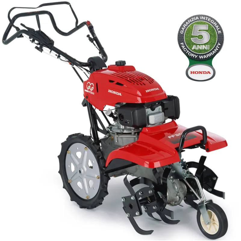 Motocoltivatore a Benzina 4 Tempi HONDA Motore GCV160 a 4 Marce Arieggiatore Motozappa Frese Controrotanti modello FF 500 Consegna Rapida