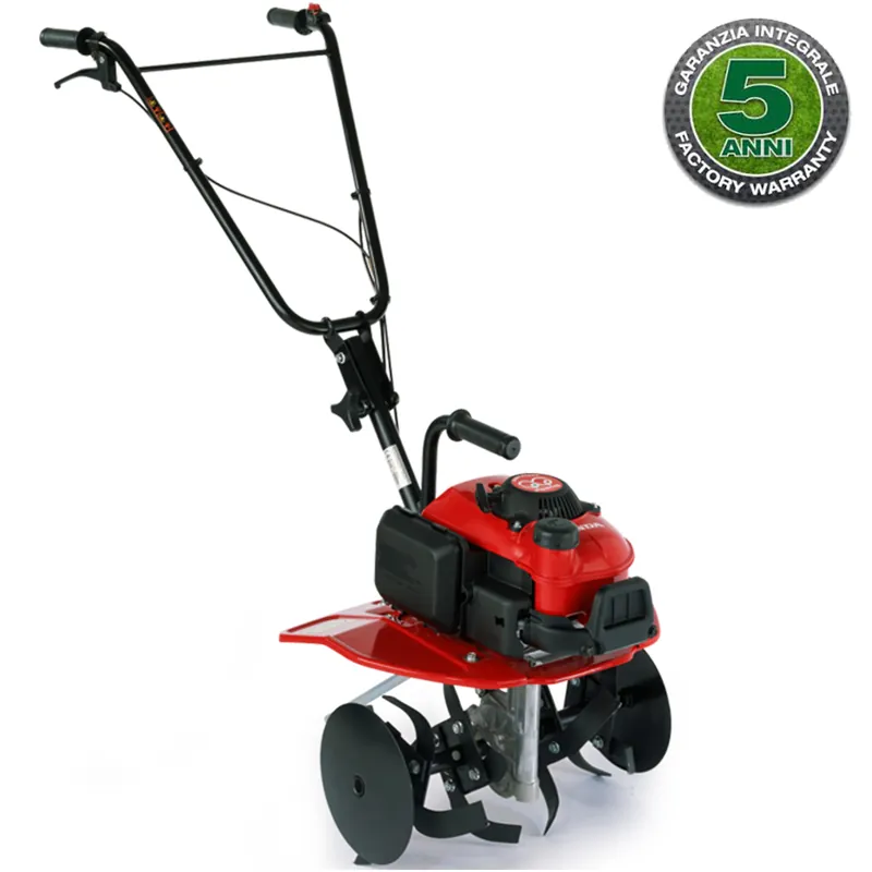 Acquista Ora Mini Motozappa a Scoppio 4 Tempi HONDA a Benzina Motocoltivatore Arieggiatore Frese Incluse FG 205 DE