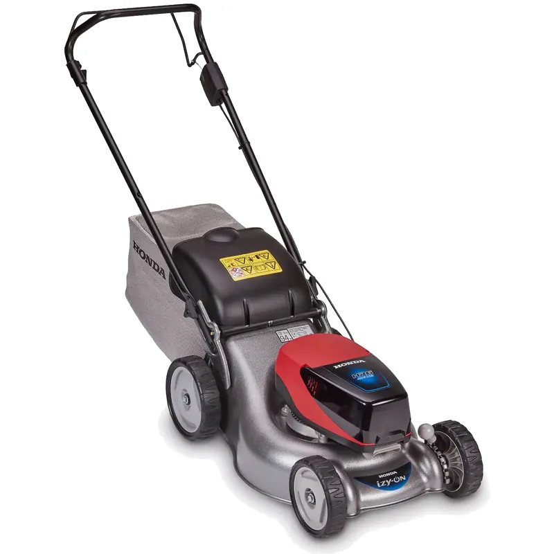 Non Perdere Rasaerba Cordless a Batteria 36V HONDA IZY a Spinta Non Trazionato con Taglio 41cm e Sistema Mulching Versamow® modello HRG 416 XB