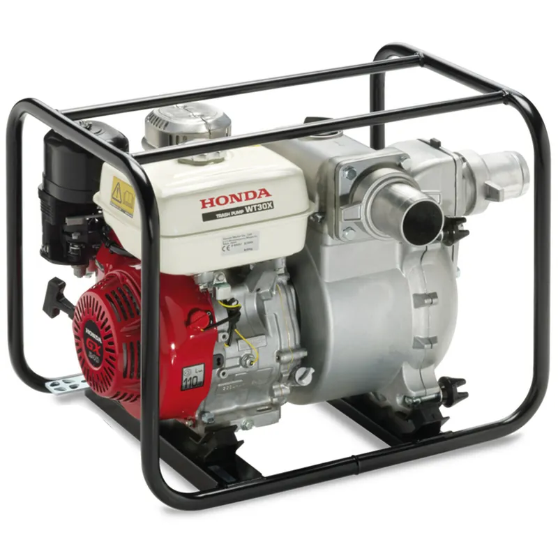 Prezzo Scontato Motopompa Portatile Autoadescante HONDA per Acque Nere ad Alta Prevalenza 25m Motore con Potenza di 6.3 kW a Benzina 4 Tempi modello WT 30 X