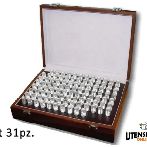 Nuovo Arrivo SET 31pz spine calibrate in acciaio temprato 0.2 0.5mm