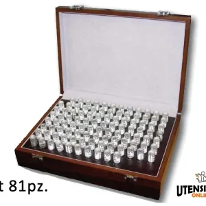 Saldi SET 81pz spine calibrate in acciaio temprato 0.2 1mm