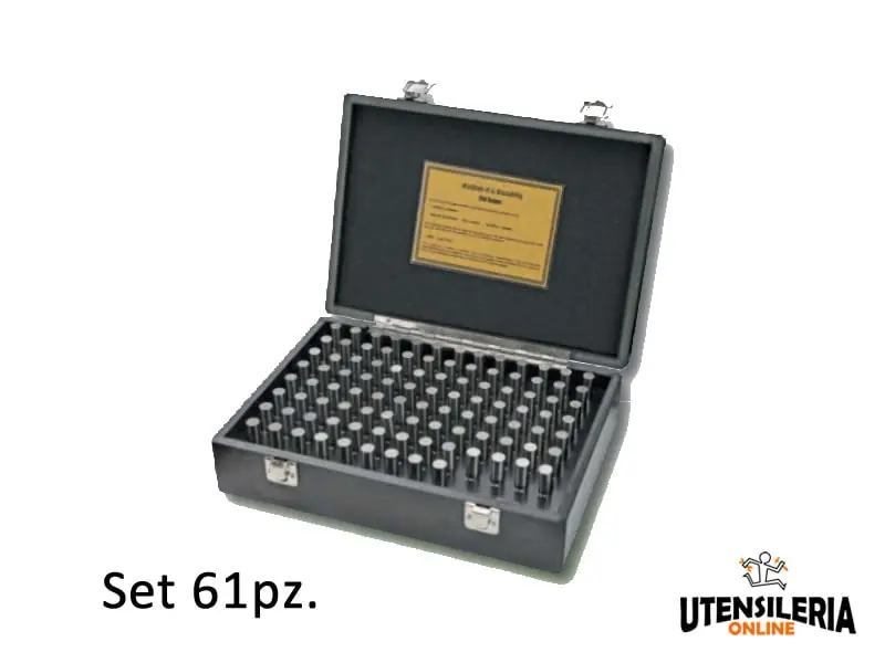 SET 61pz spine calibrate in acciaio temprato 10 16mm Compra Online