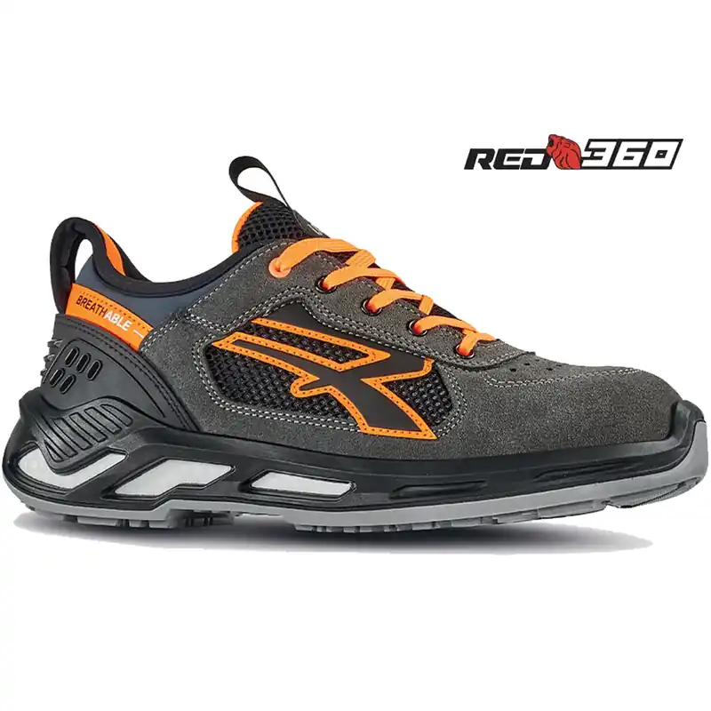 Non Perdere Scarpe Antinfortunistiche Basse da Lavoro U-POWER Leggere e Traspiranti con Tomaia in Nylon Puntale AirToe® Suola Infinergy® per Uomo e Donna Unisex modello RYDER s ESD S1PS FO SR
